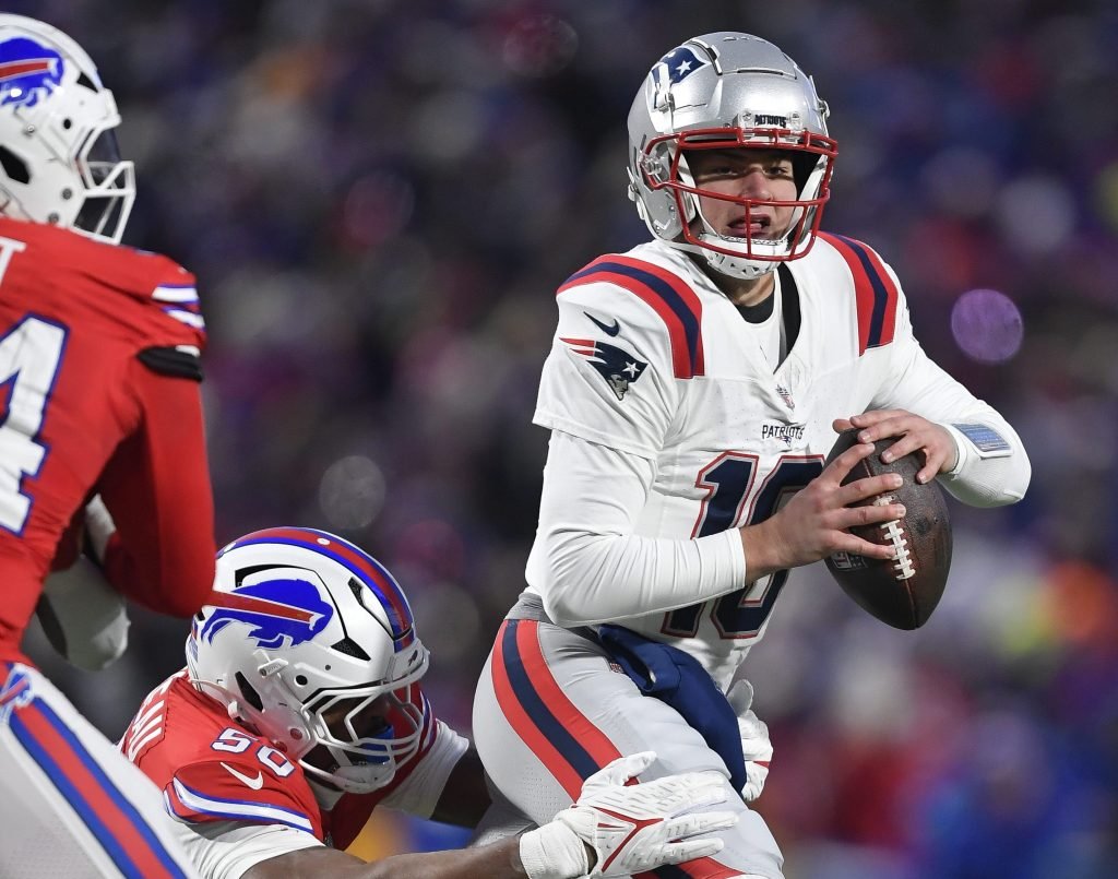 Can Patriots’ Drake Maye, Mike Vrabel pull an upset in Buffalo?