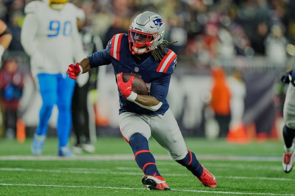 Patriots get rewarded after standing by Rhamondre Stevenson this season