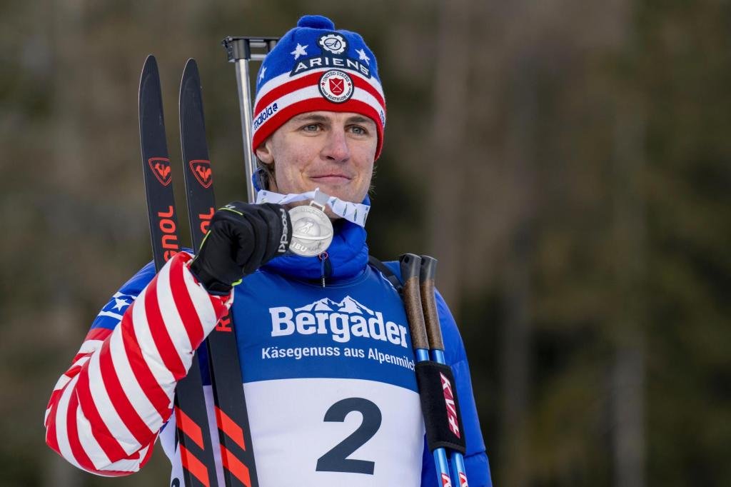 Kiwi Campbell Wright gives US hope for first biathlon Olympic medal