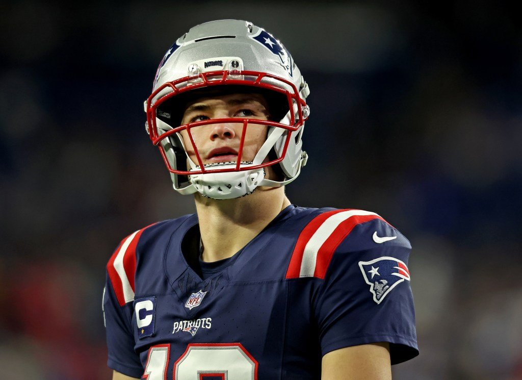 Patriots QB Drake Maye among nine ‘questionable’ on bye week injury report
