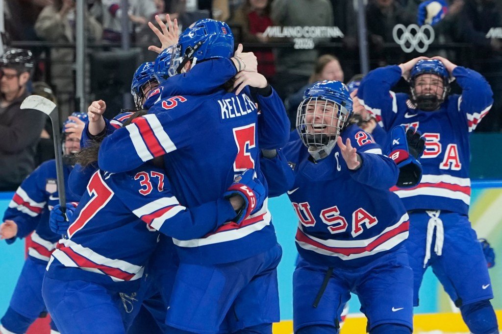 United States wins its third Olympic gold medal in women’s hockey