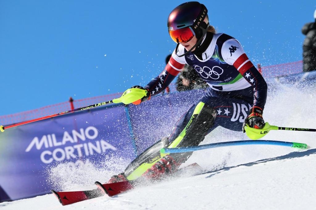 US star Mikaela Shiffrin wins slalom to break 8-year Olympic drought