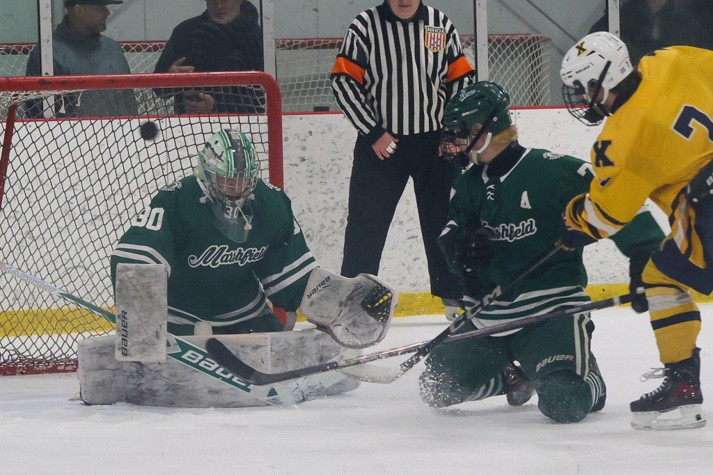 Sal Camera backstops Marshfield to upset of Xaverian