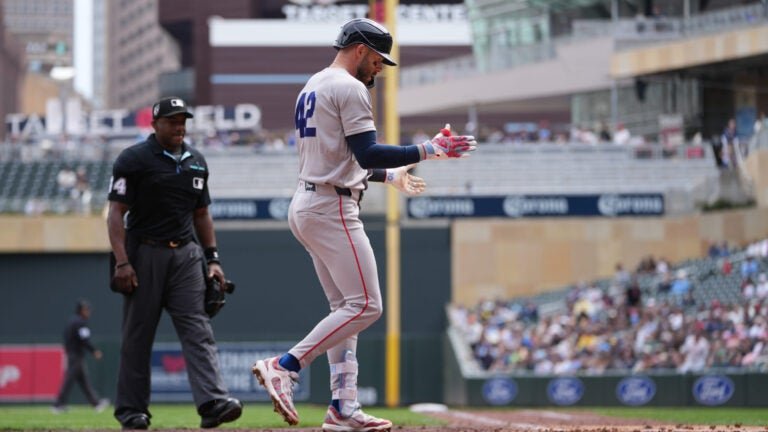 Trevor Story homers, has 5 RBIs to lead Red Sox over Twins 9-5