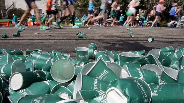 The Paris Marathon just went cup-free. Is Boston next?