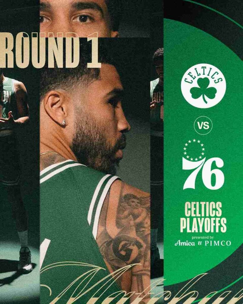 Celtics Draw Sixers in First Round of The Playoffs