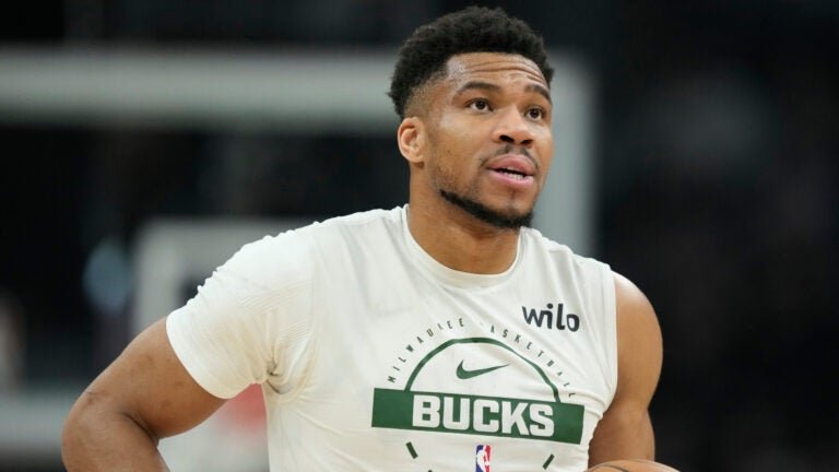 Giannis Antetokounmpo is intrigued by ‘wild card’ Celtics